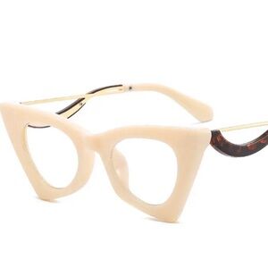 Retro High Pointed Vintage Fashion Cat Eye Sunglasses